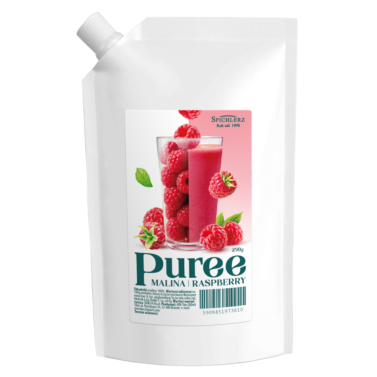 Puree Malina| Raspberry 250g